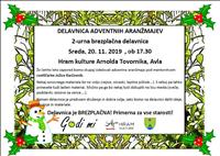 Brezplačna delavnica izdelovanja adventnih aranžmajev Delavnica adventnih aranžmajev