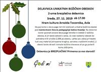 Delavnica UNIKATNIH BOŽIČNIH OBESKOV