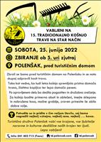 15. tradicionalna košnja trave na star način
