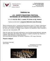21. odprti šahovski festival veterank in veteranov Slovenije