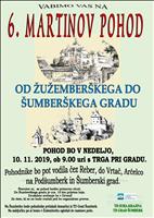 6. Martinov pohod od Žužemberškega do Šumberškega gradu