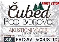 Čubed pod borovci - akustični večer z ansamblom PRIZMA ACOUSTIK
