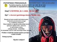 POTOPISNO PREDAVANJE:    ANTARKTIKA – BELA DIVJINA