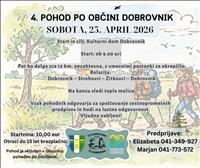 POHOD PO OBČINI DOBROVNIK 2026