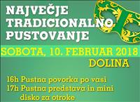 Tradicionalno pustovanje v Dolini