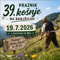 Tradicionalni praznik košnje, Banjšice 19.07.2026